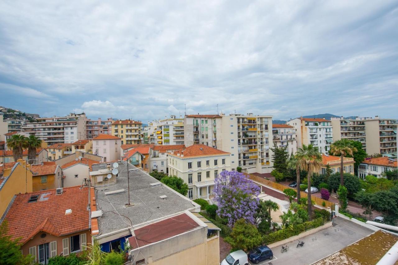 Ferienwohnung Fleurs De Nice Furnished Flat Exterior foto