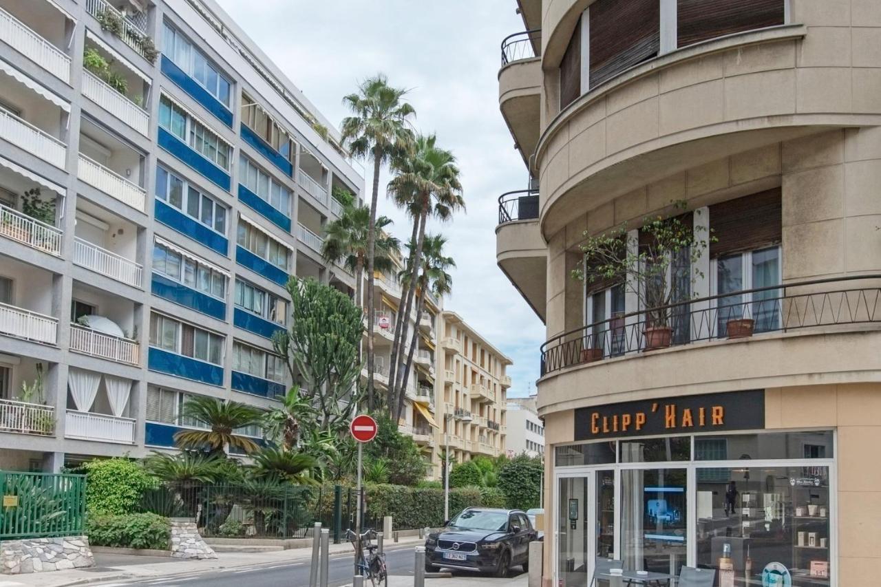 Ferienwohnung Fleurs De Nice Furnished Flat Exterior foto
