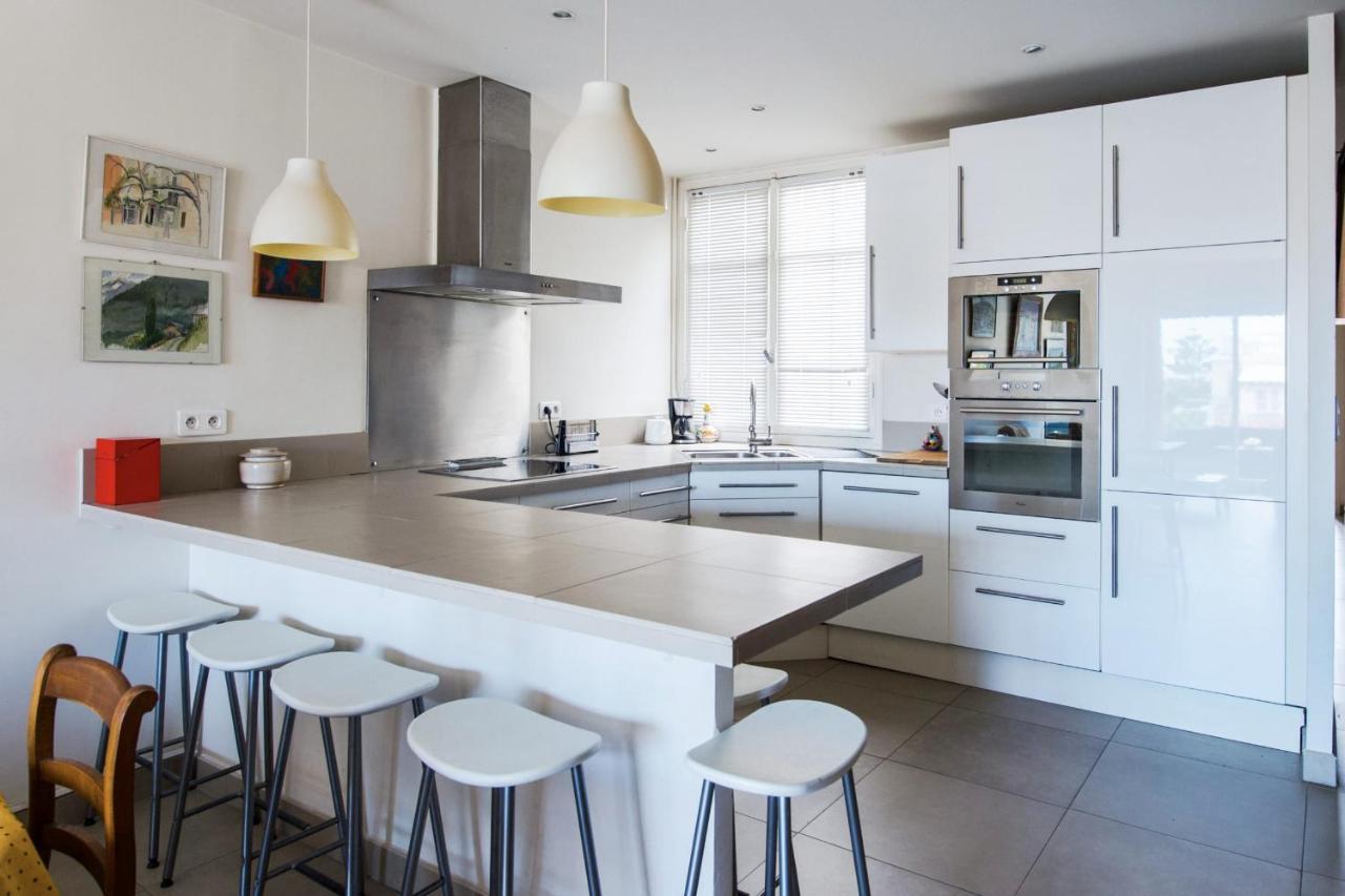 Ferienwohnung Fleurs De Nice Furnished Flat Exterior foto