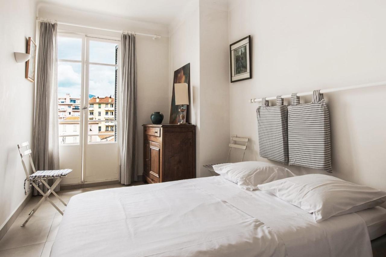 Ferienwohnung Fleurs De Nice Furnished Flat Exterior foto